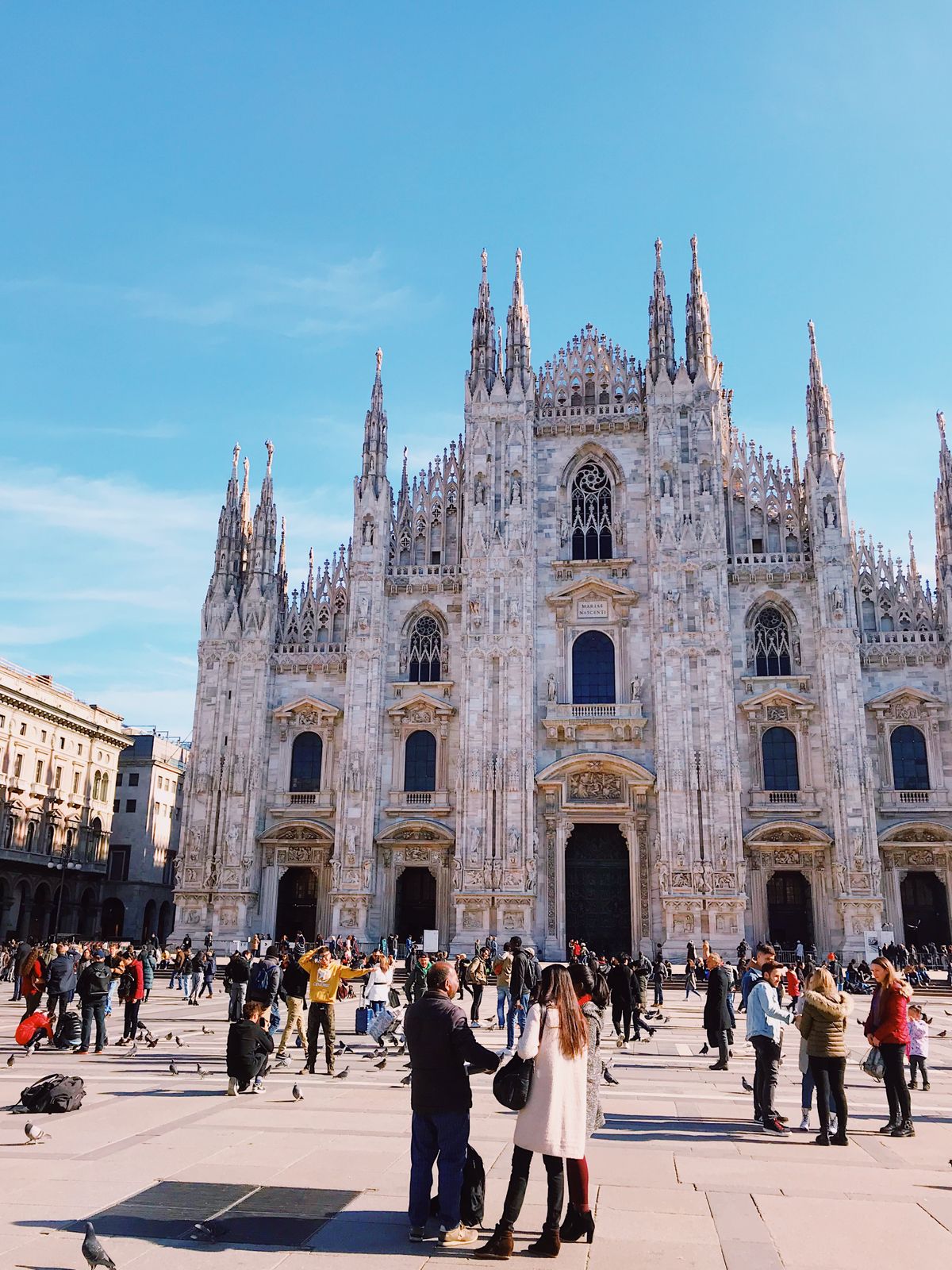 Milan Cathedral and its public square